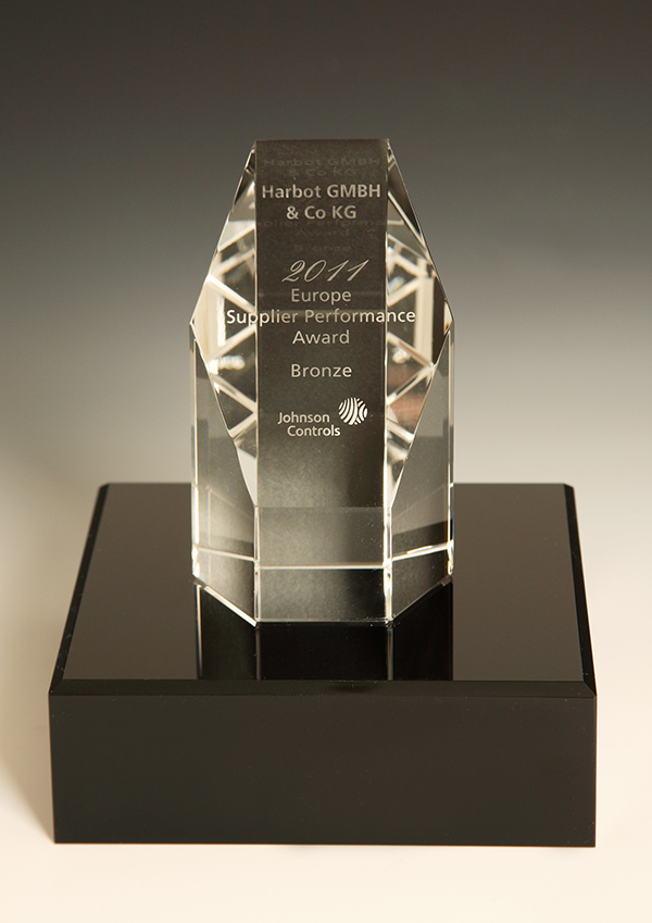 Johnson Controls Europe Supplier Performance Award 2011